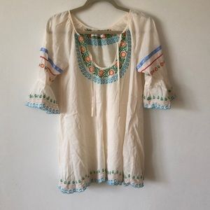 Lilka Anthropologie tunic coverup XS